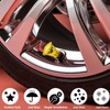 MEAJOO 4PCS Cobra Style Tire Valve Stem Caps, Snakehead Shape,