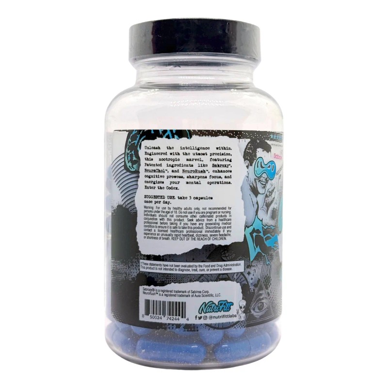 Codex Melena De Len Nootropic 90 Cpsulas Nutrifitt Sin Sabor