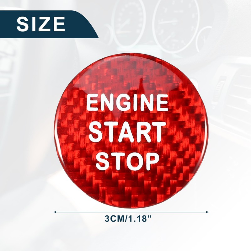 Hihaha Engine Start Stop Button Cover for Lexus GS Durable