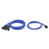 8mm Spark Plug Wire 1m Length High Efficiency Stable Ignition