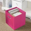 powerking Fabric Storage Box Bins, 2 Pack Foldable Cloth Storage