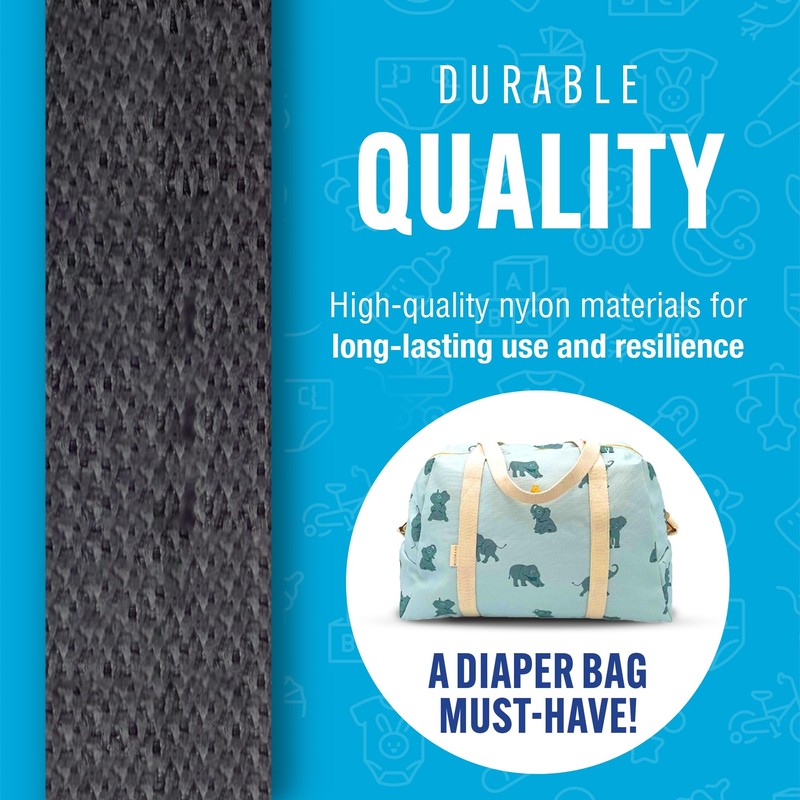 BABY BUDDY Baby Buddy Secure-a-Toy, Adjustable Pacifier and Teether Strap