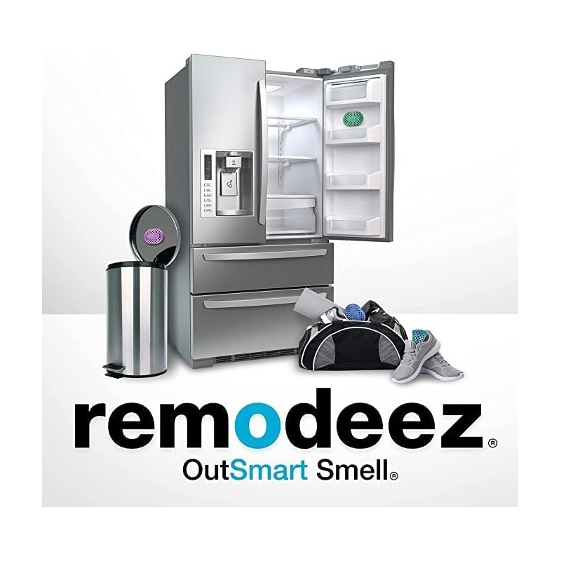 remodeez Trash Can Deodorizer and Odor Eliminator, Activated Charcoal Bags,