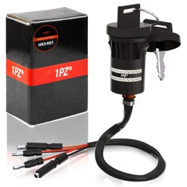 1PZ HX3-K01 Ignition Key Switch for Honda TRX300 Fourtrax 300 TRX300FW Fourtrax 1990 1991 1992 1993 1994 1995 1996 1997 1998 1999 2000 ATV 35100-HM5-671