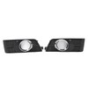 2pcs Front Fog Light Lamp Cover 25778388 Bezel Chrome Trim