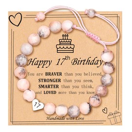 ZEZHOMCHI 17 Year Old Girl Birthday Gifts Ideas,Gifts for 17 Year Old Girl,17th Birthday Decorations for Teen Girls Christmas Gifts Jewelry