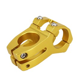 PLATTBK 31.8 Stem MTB Bicycle Handlebar Stem Riser 45 mm Aluminium Alloy Short Stem 0 Degree for Mountain Bike, Road Bike, BMX, MTB