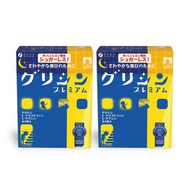 Fine Glycine Premium GABA Theanine Tryptophan Domestic Production, 1 Packet/30 Day Supply x 2