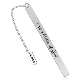 Christian Bookmarks for Women Daughter Son Inspirational Metal Book Marks Book Lover Keepsake Religious Bible Verse Gifts Spiritual Bookmarks for Women Friend Christmas Birthday Faith Gifts