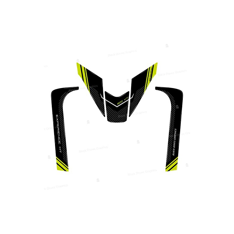 3D Sticker Resin Protectors Compatible with CF Moto 800MT Touring