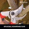 Corona BP15280 Forged Steel ErgoPRO Angled Bypass Hand Pruner -