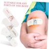 Ipetboom 60 Sheets Cartoon Bandages Breathable Woundplasts Comfortable Hemostatic Stickers