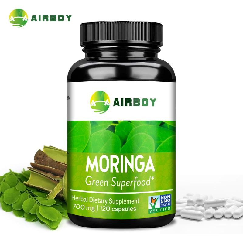 Moringa Herbal Dietary Capsules - Energy and Immune Support-60 capsules