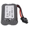 RC Lithium Battery 7.4V 1200mAh 8.88Wh with SM‑5P Plug Long