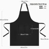 Riqiaqia 2 Pack Kitchen Aprons for Men Women Cooking Apron