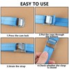 ASelected 4Pcs Ratchet Tie Down Straps 4 M X 25