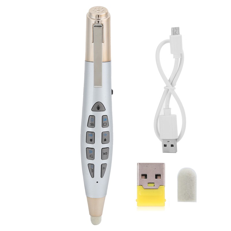 2.4G Wireless Air Mouse Voice Control Pen PPT Powerpoint Page