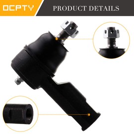OCPTY - New 2-Piece fit for Hyundai Accent for Elantra Tiburon for Kia Spectra 5-2 Front Steering Tie Rod End