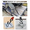 Recessed D Ring Tie Down Anchors 4 Pack (6,000 Lbs),