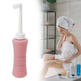 Headerbs Vaginal Shower, Practical and Durable, Leak-Proof Vaginal Shower for Women, 500 ml, for Postpartum Recovery (Pink)