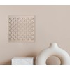 Lattice Panel with a Bead Rope Design MDF Home &