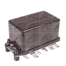 Control Box Voltage Regulator 22 Amp Replacement for Ford 2000 3000 4000 4110 5000 Tractor