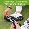 MCSDFN Golf Spike Wrench Zinc Alloy Golf Spike Tool with