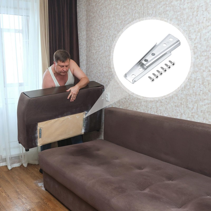 uxcell Sectional Couch Connectors, 2Pcs Sofa Connector Furniture Sofa Latch,