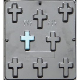 Cross Chocolate Candy Mold Religious 407