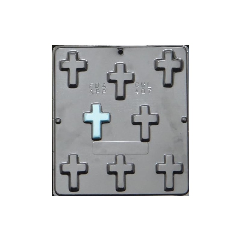 Cross Chocolate Candy Mold Religious 407