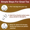 FullChea - Mullein Leaf Tea Bags, 20 Teabags, 3g/bag For