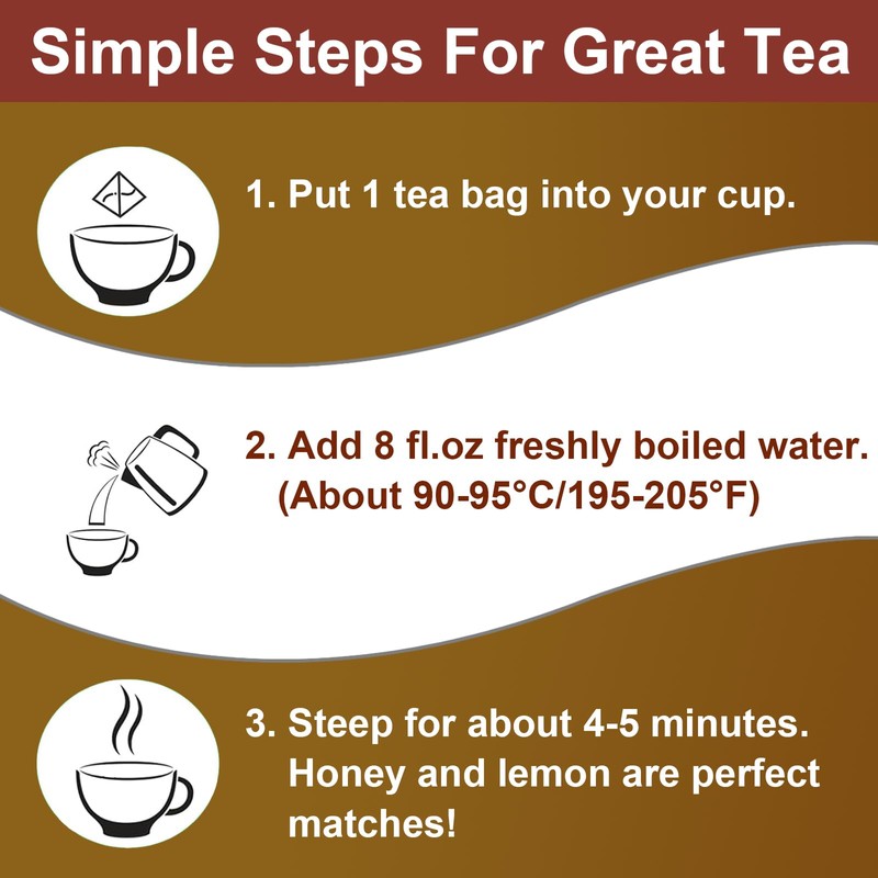 FullChea - Mullein Leaf Tea Bags, 20 Teabags, 3g/bag For