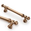 Asidrama 10 Pack 3.75 Inch(96mm) Champagne Bronze Kitchen Cabinet Handles,Brushed