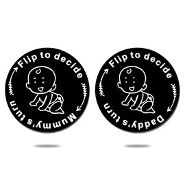 Funny New Parent Gifts for Moms Dad Gifts for First Time Dad Decision Maker Coin Couple Birthday Pregnancy Gifts for Women Men Wife Husband Fathers Mothers Day Pamper Gifts for New Mom Daddy Mummy