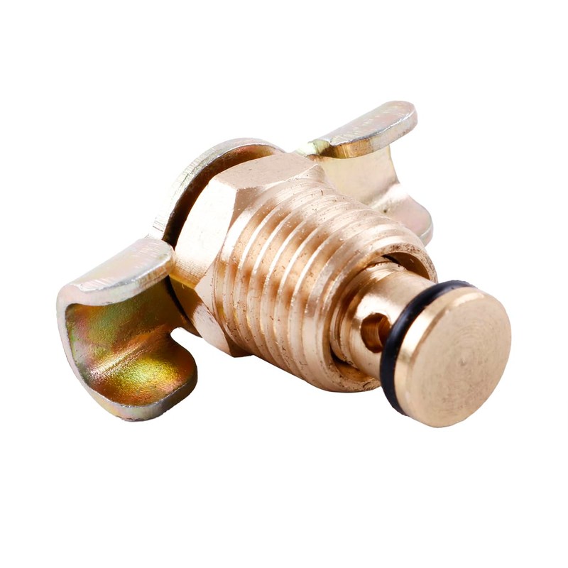 ZAP Performance Brass Radiator Drain Valve 1/4-Inch NPT Wing style