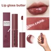 Butter Lip Gloss Lip Liner Set,Dark Brown Combo Lip Liner