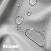 BONZER Wide Waterproof Outdoor Curtains for Patio Heavy Privacy Sunlight