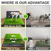 Hompet Dog Potty for Indoor or Porch, 2 Pcs Artificial