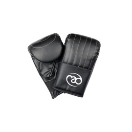 Boxing-Mad PVC Bag Mitt Velcro Closure Pro Quality - X-Large, Black