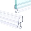 5/16" Shower Door Bottom Seal 2 PCS 39" Frameless Shower