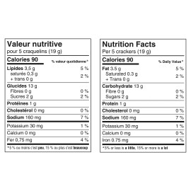 Toppables Christie Toppables Crackers, 386g/13.5 oz. Box