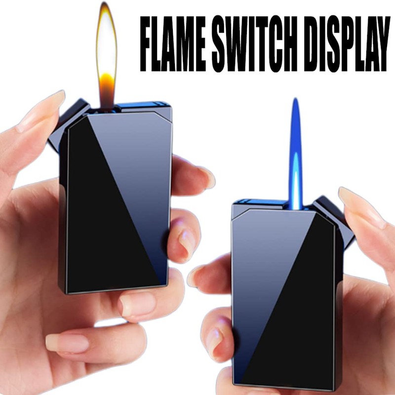 JEOKWMS Cool Jet Torch Lighers Dual Flame Lighter, Pretty Aesthetic,