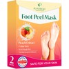 Plantifique Foot Peel Mask – 2 Pairs Exfoliating & Dermatologically