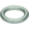 HaWe Loop – SPLITTING WEDGE Durable Aluminium, Silver, 3 x 3 x 1 cm