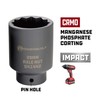 Powerbuilt 39mm Axle Nut Socket, 1/2 Inch Drive, Use with