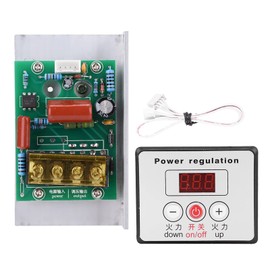 SCR Digital Voltage Regulator 6000W AC 220V Electric Motor Speed Controller Dimmer Thermostat Module