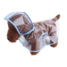 Puppy Waterproof Pet Dog Raincoat Jacket Clothes Vest Rain Coat Outdoor Hoodies- Durable EVA Material for Outdoor Protection-Premium Waterproof Puppy Raincoat