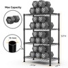 MZG Storage Shelving Steel Heavy Duty 4-Tier Utility Shelving Unit