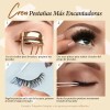 Luminlash Extensiones De Pestañas Postizas 3d Natural 3pcs