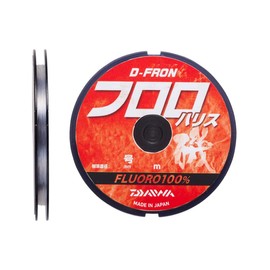 Daiwa Fluoroline Dee-Fluron Fluorocarbon Fishing Line, No. 4, 40m, Natural